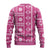 Fiji Masi All Pink Ugly Christmas Sweater Tapa Pattern - Polynesian Pride