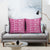 Fiji Masi All Pink Pillow Cover Tapa Pattern - Polynesian Pride