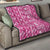 Fiji Masi All Pink Quilt Tapa Pattern - Polynesian Pride