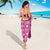 Fiji Masi All Pink Sarong Tapa Pattern - Polynesian Pride