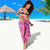 Fiji Masi All Pink Sarong Tapa Pattern - Polynesian Pride
