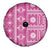 Fiji Masi All Pink Spare Tire Cover Tapa Pattern - Polynesian Pride