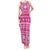 Fiji Masi All Pink Tank Maxi Dress Tapa Pattern - Polynesian Pride