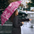 Fiji Masi All Pink Umbrella Tapa Pattern - Polynesian Pride