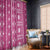 Fiji Masi All Pink Window Curtain Tapa Pattern - Polynesian Pride