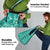 Fiji Masi All Teal Grocery Bag Tapa Pattern - Polynesian Pride