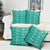 Fiji Masi All Teal Pillow Cover Tapa Pattern - Polynesian Pride