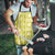 Fiji Masi All Yellow Apron Tapa Pattern - Polynesian Pride