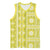Fiji Masi All Yellow Basketball Jersey Tapa Pattern - Polynesian Pride