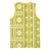 Fiji Masi All Yellow Basketball Jersey Tapa Pattern - Polynesian Pride
