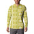 Fiji Masi All Yellow Button Sweatshirt Tapa Pattern - Polynesian Pride