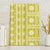 Fiji Masi All Yellow Canvas Wall Art Tapa Pattern - Polynesian Pride