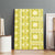 Fiji Masi All Yellow Canvas Wall Art Tapa Pattern - Polynesian Pride