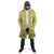 Fiji Masi All Yellow Cloak Tapa Pattern - Polynesian Pride