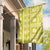 Fiji Masi All Yellow Garden Flag Tapa Pattern - Polynesian Pride