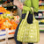 Fiji Masi All Yellow Grocery Bag Tapa Pattern - Polynesian Pride