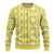 Fiji Masi All Yellow Ugly Christmas Sweater Tapa Pattern - Polynesian Pride