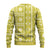 Fiji Masi All Yellow Ugly Christmas Sweater Tapa Pattern - Polynesian Pride