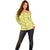 Fiji Masi All Yellow Off Shoulder Sweater Tapa Pattern - Polynesian Pride