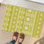 Fiji Masi All Yellow Rubber Doormat Tapa Pattern - Polynesian Pride