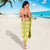 Fiji Masi All Yellow Sarong Tapa Pattern - Polynesian Pride