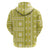 Fiji Masi All Yellow Zip Hoodie Tapa Pattern - Polynesian Pride