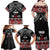 Aotearoa Toitu Te Tiriti Waitangi Family Matching Off Shoulder Maxi Dress and Hawaiian Shirt Proud To Be Maori