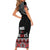 Aotearoa Toitu Te Tiriti Waitangi Family Matching Short Sleeve Bodycon Dress and Hawaiian Shirt Proud To Be Maori