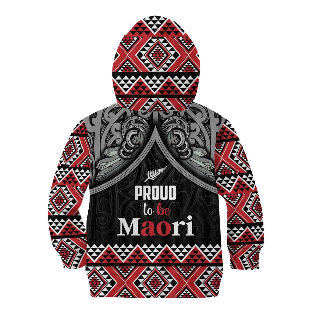 Aotearoa Toitu Te Tiriti Waitangi Kid Hoodie Proud To Be Maori