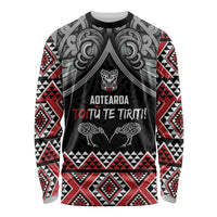 Aotearoa Toitu Te Tiriti Waitangi Long Sleeve Shirt Proud To Be Maori