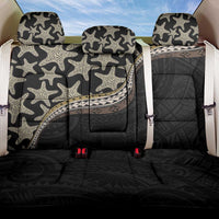 Beige Polynesian Starfish Unique Pattern Back Car Seat Cover