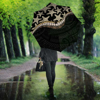 Beige Polynesian Starfish Unique Pattern Umbrella