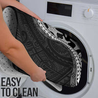 Monotone Polynesian Starfish Unique Pattern Bathroom Set