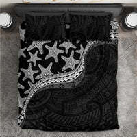 Monotone Polynesian Starfish Unique Pattern Bedding Set