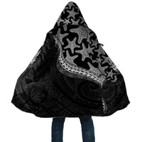 Monotone Polynesian Starfish Unique Pattern Cloak