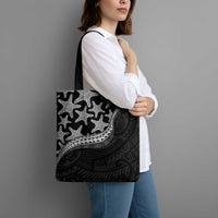 Monotone Polynesian Starfish Unique Pattern Tote Bag