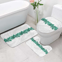Hawaii Tropical Leaves Bathroom Set Polynesian Pattern