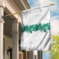 Hawaii Tropical Leaves Garden Flag Polynesian Pattern