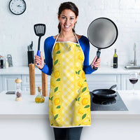 Hawaii Lemon Palaka Apron Striped Stylized LT01 - Polynesian Pride