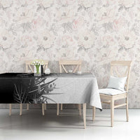 Hawaii Tropical Plant Monochrome Tablecloth Vibrant Polynesian Pattern LT01 - Polynesian Pride