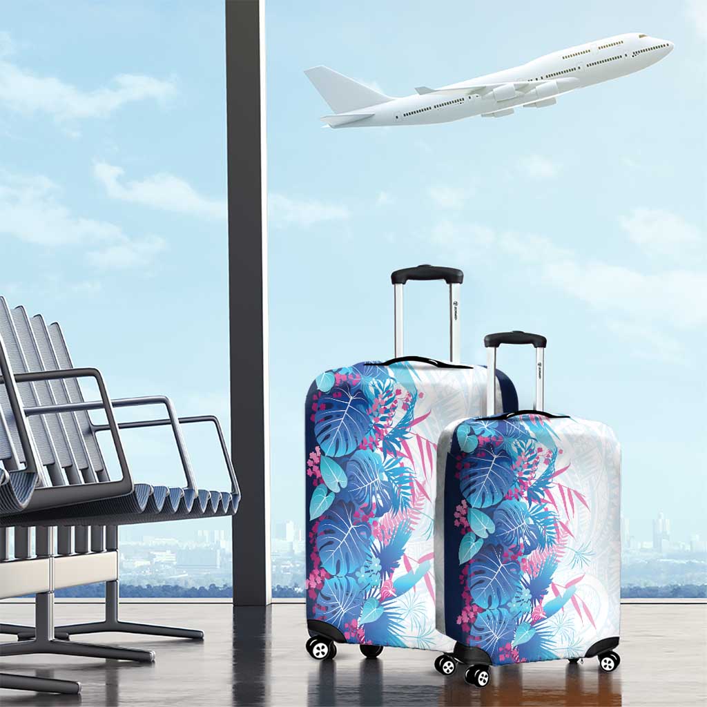Hawaii Tropical Plant UliUli Luggage Cover Vibrant Polynesian Pattern LT01 - Polynesian Pride