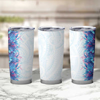Hawaii Tropical Plant UliUli Tumbler Cup Vibrant Polynesian Pattern