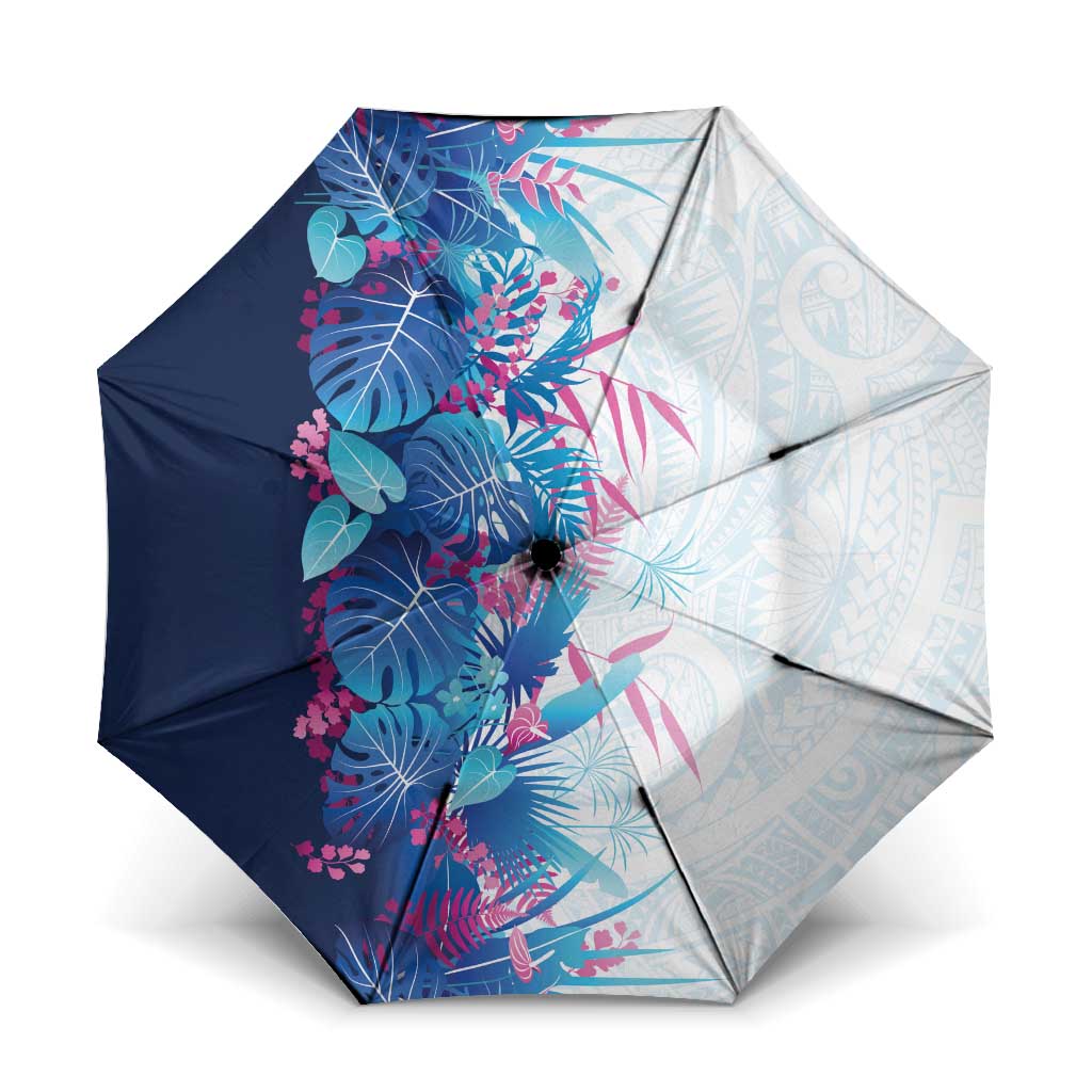 Hawaii Tropical Plant UliUli Umbrella Vibrant Polynesian Pattern