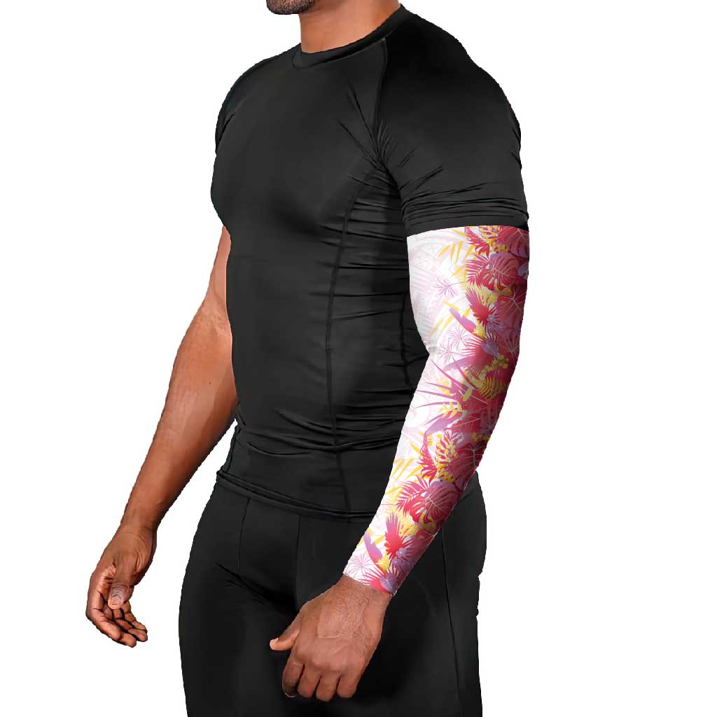 Hawaii Tropical Plant Akala Arm Sleeves Vibrant Polynesian Pattern LT01 - Polynesian Pride