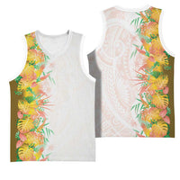 Hawaii Tropical Plant Lenalena Basketball Jersey Vibrant Polynesian Pattern LT01 - Polynesian Pride