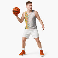 Hawaii Tropical Plant Lenalena Basketball Jersey Vibrant Polynesian Pattern LT01 - Polynesian Pride