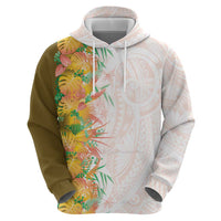 Hawaii Tropical Plant Lenalena Hoodie Vibrant Polynesian Pattern LT01 - Polynesian Pride