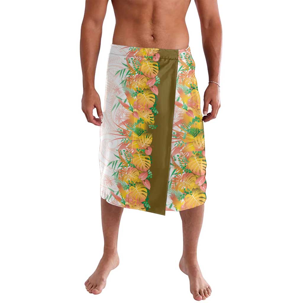 Hawaii Tropical Plant Lenalena Lavalava Vibrant Polynesian Pattern LT01 Yellow - Polynesian Pride