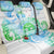 Kia Ora Maori New Zealand Pastel Back Car Seat Cover Sun Ta Moko Aqua Green Version LT01