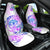 Kia Ora Maori New Zealand Pastel Car Seat Cover Sun Ta Moko Lilac Version LT01 One Size Purple - Polynesian Pride